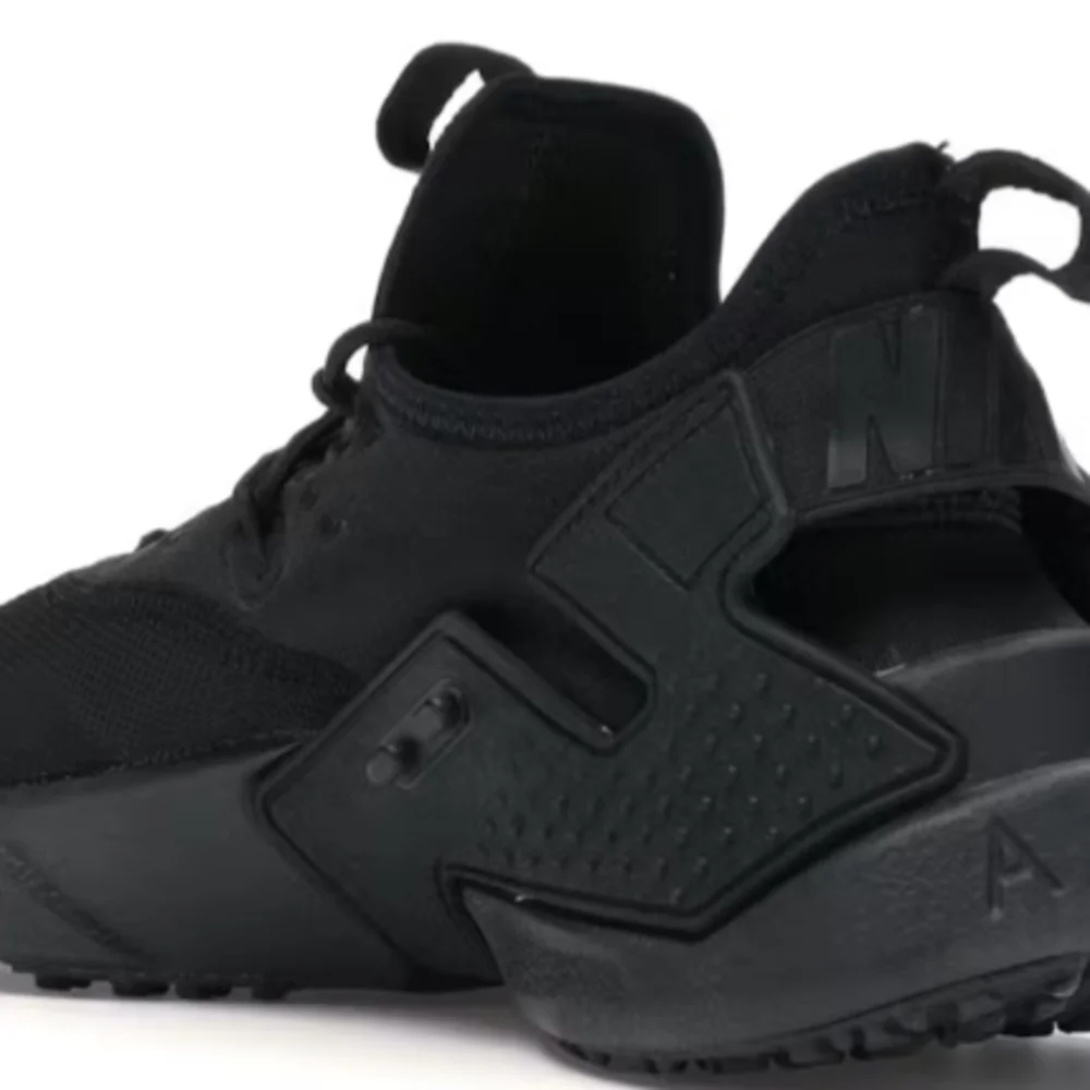 Nike Air Huarache Drift Black Lace-Up Sneakers Men's Size 10.5 MSRP $160 - Picture 3 of 10